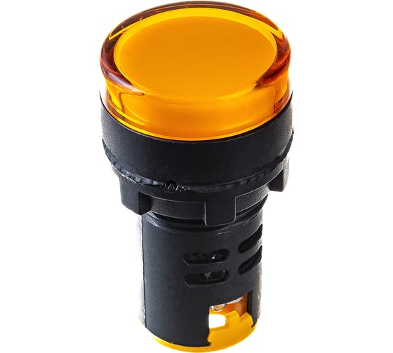 Индикаторная лампа Navigator NBI-I-AD22-230-Y желтая, d22мм, 230В AC/DC 82802