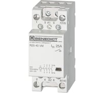 Модульный контактор Benedict R25-40 24VM PN73865