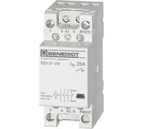 Модульный контактор Benedict R25-31 24VM PN73866