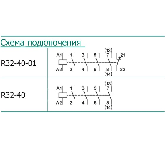 Модульный контактор Benedict R32-40-01 230 PN683385