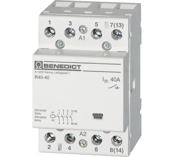 Модульный контактор Benedict R40-40 230 PN38959