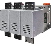 Контактор вакуумный Электротехник КВТ-1,14-10/1600-3 У3, трёхполюсный, 1600А, 220В AC/DC, 4з и 3р, нереверсивный, без реле, IP00 ET336976