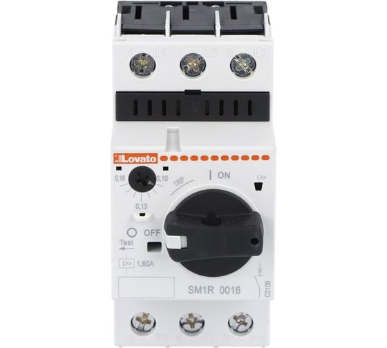 Автомат защиты двигателя LOVATO Electric SM1R 0,25-0,4A SM1R0040 1