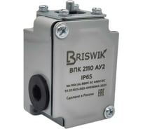 Выключатель концевой Briswik ВПК-2110А-У2-IP65 толкатель VPK2110A.BR