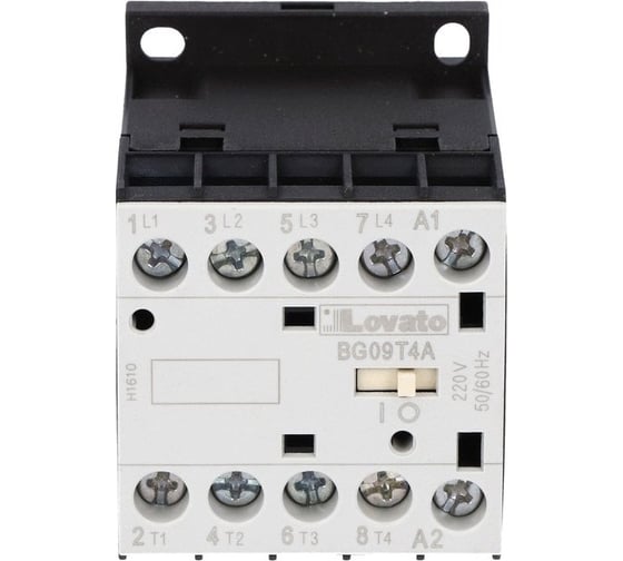 Миниконтактор LOVATO Electric 4Р BG09.T4A 230V 50-60HZ 11BG09T4A230 1