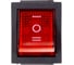 Переключатель клавишный SMARTBUY 250В 16А (6с) ON-OFF-ON красный с подсветкой и нейтралью () SBE-16-S32r 2
