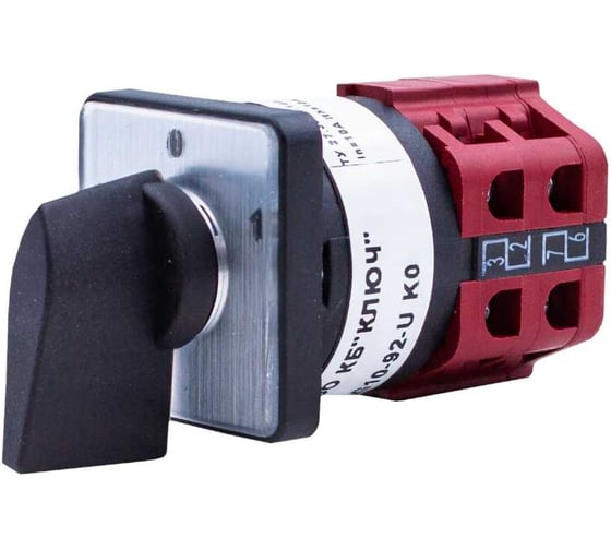 Выключатель кулачковый открытого исполнения КБ Ключ 4G 10- 92-U K0 4G000005K0 1