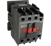 Контактор накладной ELCOMTECH CON12J-25-3011-220AC 25A 1NO 1NC 220VAC УТ-00033970