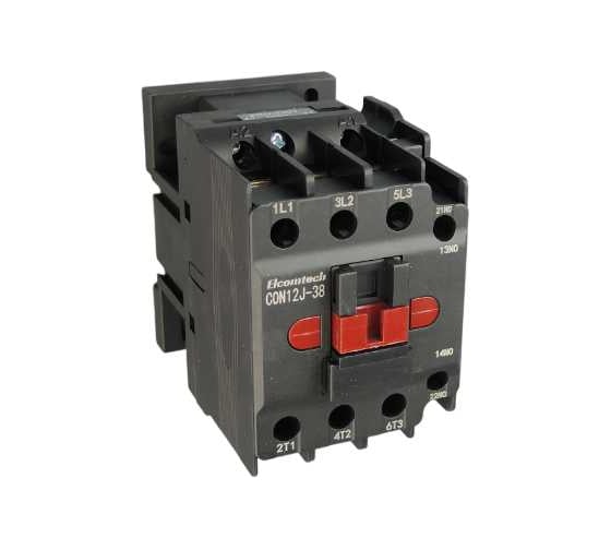 Контактор накладной ELCOMTECH CON12J-38-3011-220AC 38A 1NO 1NC 220VAC УТ-00033972 1