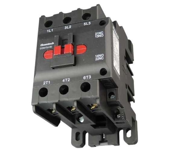 Контактор накладной ELCOMTECH CON13J-50-3011-220AC 50A 1NO 1NC 220VAC УТ-00033974 1