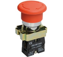 Кнопка аварийная IEK LAY5-BS542 Грибок с фиксацией, поворотная, 1NC BBG90-BS-K04