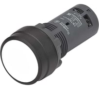 Кнопка моноблочная Systeme Electric SB7 22мм белая с фиксацией, пластик, 1НО, IP65 SB7NH11