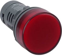 Сигнальная лампа моноблочная Systeme Electric SB7 22мм красная LED 220В AC/DC SB7EV04MPU