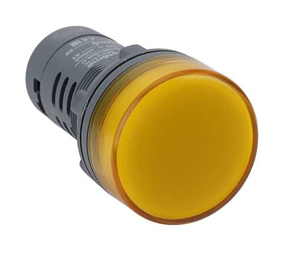 Сигнальная лампа моноблочная Systeme Electric SB7 22мм желтая LED 220В AC/DC SB7EV08MPU