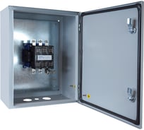 Пускатель электромагнитный Электротехник ПМ12-160140 У3 В, 220В/50Гц, 2з и 2р, 160А, нереверсивный, без реле, в корпусе 500х400х220, без кнопок, IP40 ET020194