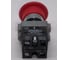Кнопка ANDELI XB2-BS545 Грибок красный Стоп 1НО+1НЗ с фиксацией ADL10-374 2