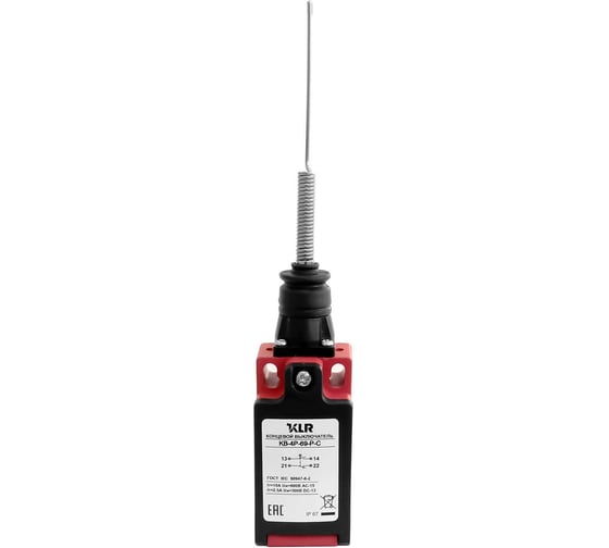 Выключатель концевой KLR KB-4P-69-P-C 1NO/1NC Snap action/10A/600VAC/M20 8800385