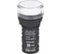 Лампа коммутационная Dekraft ADDS D22 LED белая 220В AC/DC ЛK-22 IP55 25152DEK 1