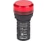 Лампа коммутационная Dekraft ADDS D22 LED красный 110В AC/DC ЛK-22 IP55 25171DEK 1