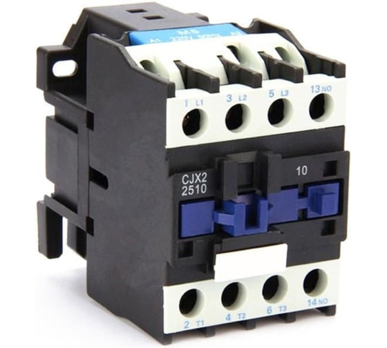 Контактор Аласта CJX2-2510 25A 220В/AC3 1но 50Гц CJX2-2510-220v