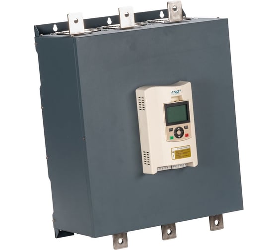 Устройство плавного пуска ESQ GS9-320 (640А, 380В, 320кВт, встроенный шунтирующий контактор) 08.05.304857