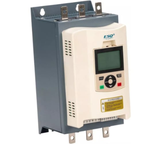 Устройство плавного пуска ESQ GS9-5d5 (11А, 380В, 5.5кВт, встроенный шунтирующий контактор) 08.04.304816