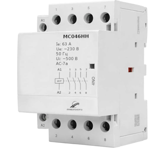 Контактор модульный НТК Приборэнерго MC046HH БП-00006493