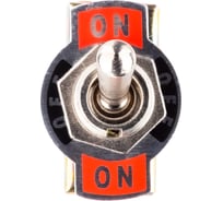 Тумблер однополюсный SMARTBUY ON-OFF-ON с 3 контактами и фиксацией положения SBE-16-4-S37