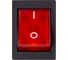 Выключатель клавишный SMARTBUY 250В 32А (4с) ON-OFF красный с подсветкой SBE-32-S31r 2