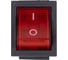 Выключатель клавишный SMARTBUY 250В 16А (4с) ON-OFF красный с подсветкой SBE-16-S31r 2