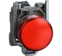 Сигнальная светодиодная лампа Systeme Electric XB4 красная 24В SE XB4BVB4