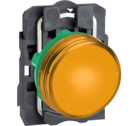 Сигнальная светодиодная лампа Systeme Electric XB5 желтая 230В SE XB5AVM5