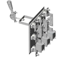 Рубильник ООО ЗАВОД ЭЛЕКТРОКОНТАКТОР РПЦ 2 250А (IP31 без ПН2) 2000006172006