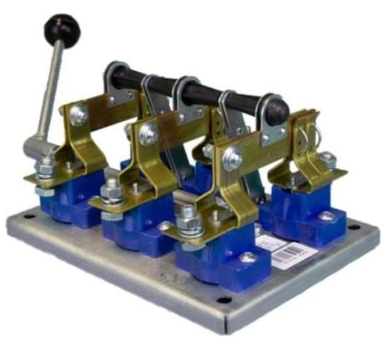 Рубильник ООО ЗАВОД ЭЛЕКТРОКОНТАКТОР РБ 6 630А Левый (IP40 с ПН2 ТУ 3424-005-91328404-2012) 2000006142719