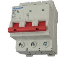 Выключатель модульный ELCOMTECH MD21J-3T32AC Выключатель нагрузки 3P 32A 3х модуль УТ-00039011