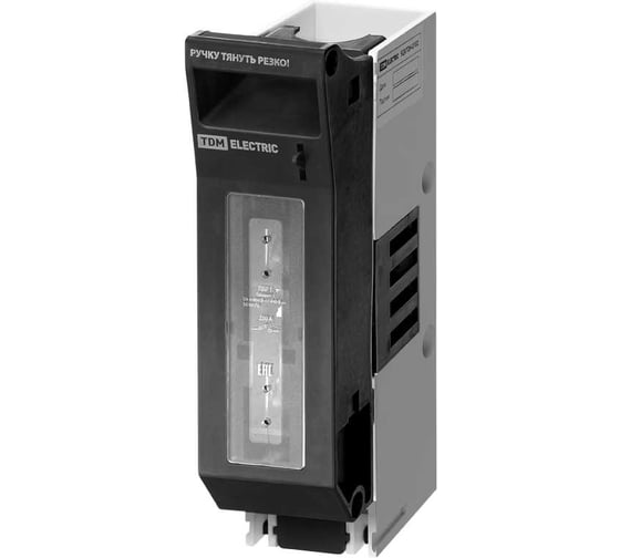 Выключатель-разъединитель TDM ELECTRIC с функцией защиты ПВР 1, 1П, 250 A SQ0726-0102