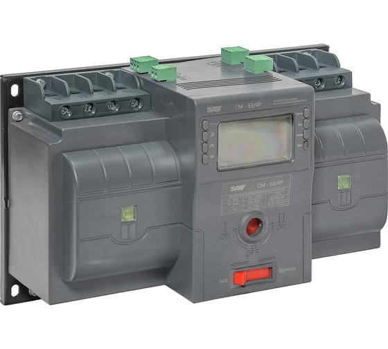 Блок автоматического ввода резерва SAV ТСС CM-63/4P/Automated transfer switch 032942