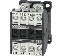 Трехполюсный контактор Benedict K3-18ND10 110 PN75686