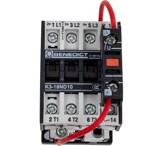 Трехполюсный контактор Benedict K3-18ND10= 24 PN75699