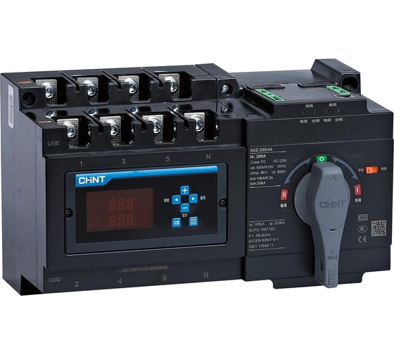 Устройство автоматического ввода резерва CHINT NXZ-250/4B 160А (R) 171615