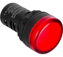 Индикатор световой CHINT ND16-22DS/4C красный, компактный, встроенный конденсатор, IP65 АС110В (R) (уп. 10 шт.) 828141