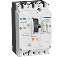 Автоматический выключатель защиты двигателя CHINT NM8N-125H M 125А 100кА 3P (R) 271870