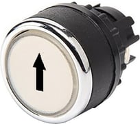 Головка для кнопки Emas белая с вертикальной стрелкой BDBOD