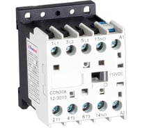 Контактор миниатюрный ELCOMTECH CON30A-12-3010-110DC 12A 1NO 1NC 110VDC УТ-00046266