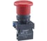 Кнопка управления Грибок CHINT NP8-10ZS/14 Φ40мм фиксация, красный, 1НО, IP65 (R) (уп. 10 шт.) 667212 1