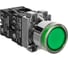 Кнопка управления CHINT NP2-BW1361 выступающая, зеленая, 1НО, AC/DC230В (LED), IP40 (R) (уп. 10 шт.) 575777 1