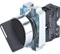 Переключатель CHINT NP2-BD41, 2 положения с возвратом, 1НО, IP40 (R) (уп. 10 шт.) 573979