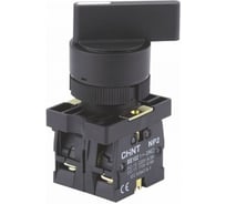 Переключатель CHINT NP2-EJ45, 2 положения с возвратом, 1НО+1НЗ, IP40 (R) (уп. 10 шт.) 574113