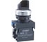 Переключатель без подсветки CHINT NP8-20X/382, 3 положения, чёрный, 2НО, IP65 (R) (уп. 10 шт.) 578769 1