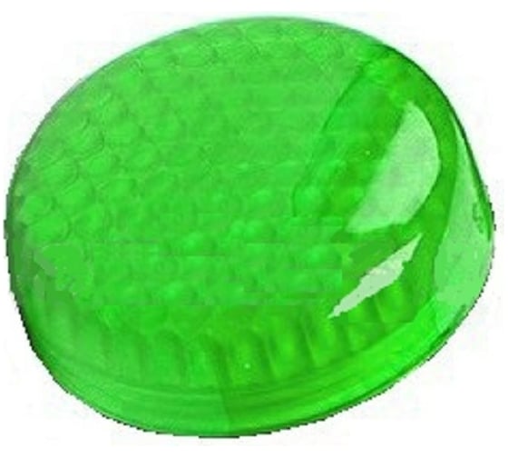 Головка для светосигнальной арматуры Emas зеленая CM CMXY 1